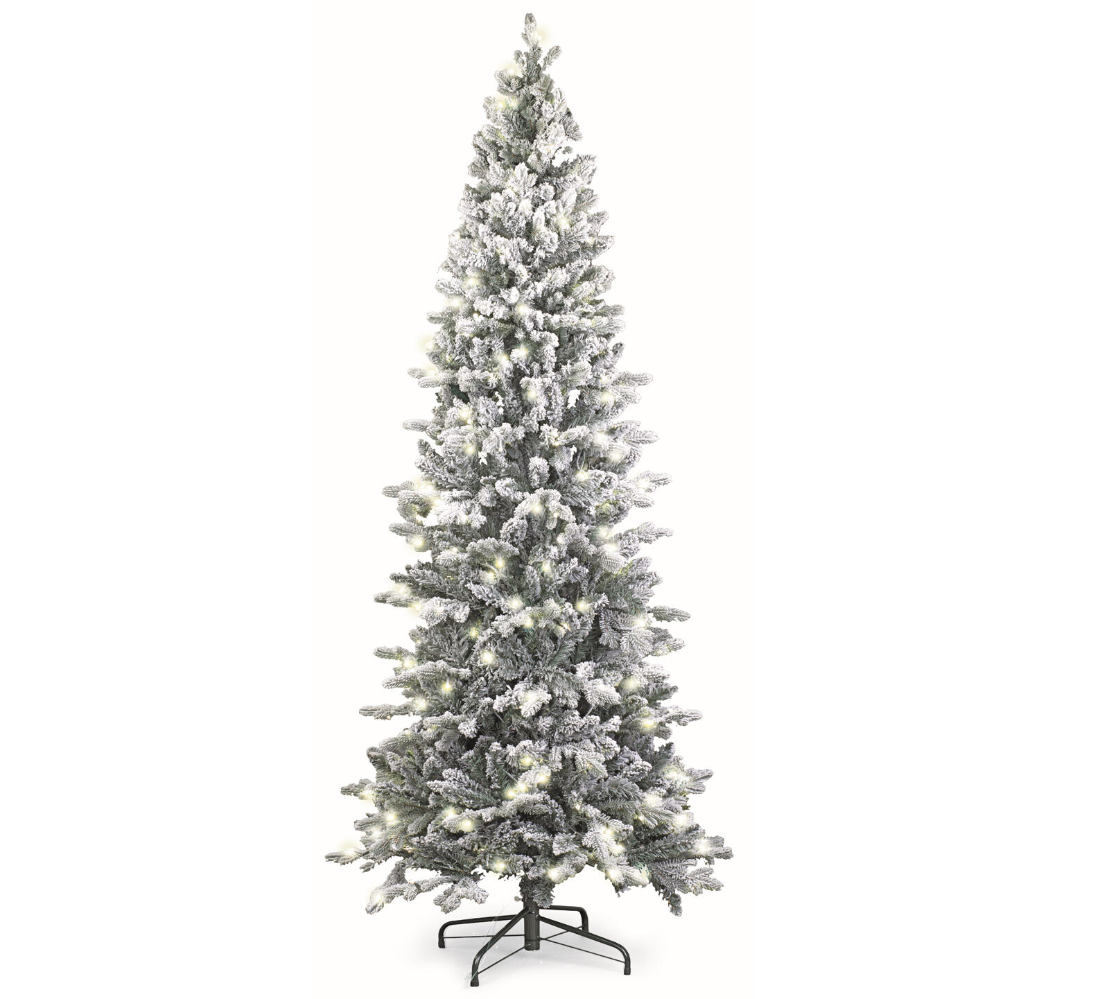 Albero di Natale Merano Slim con Led integrati h 210 cm