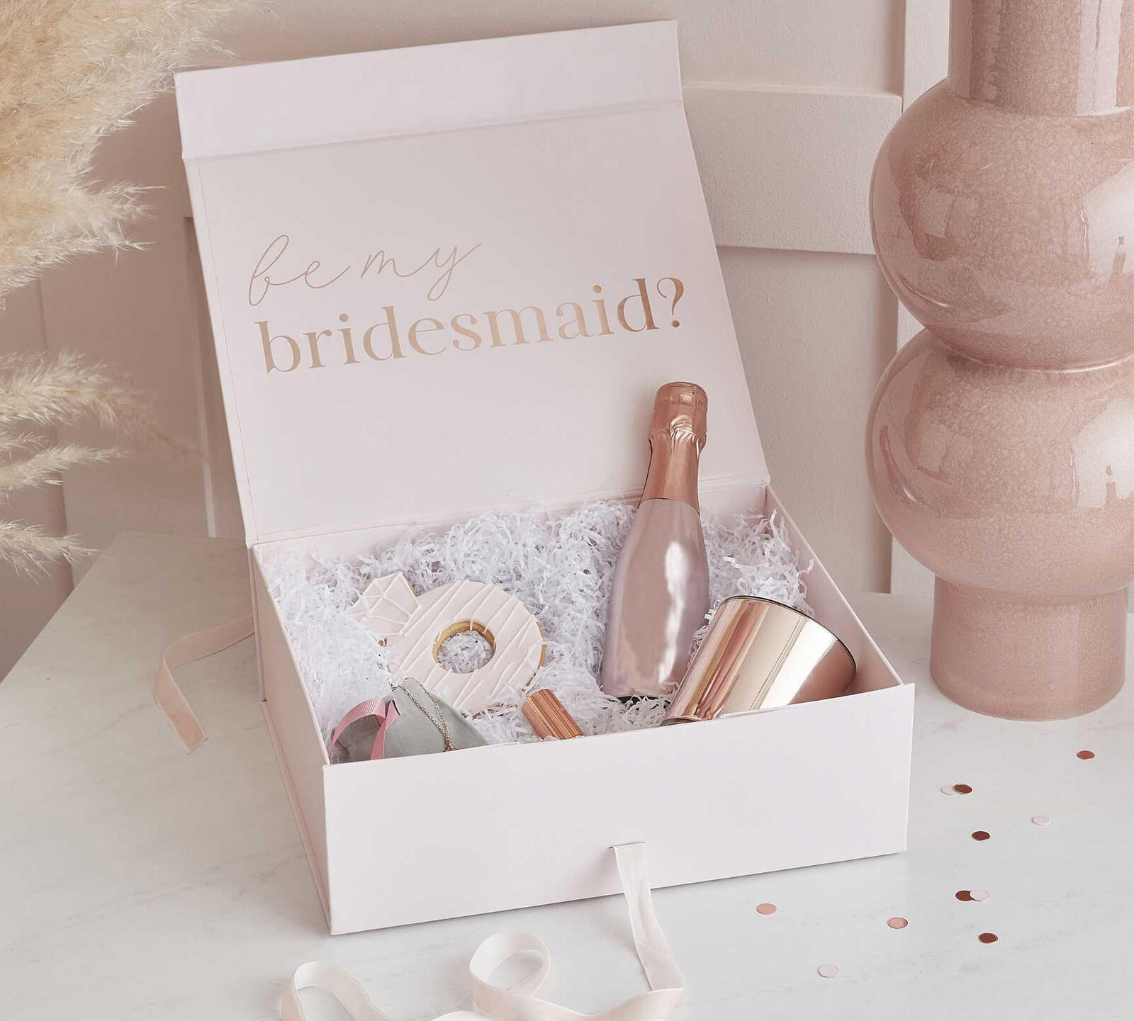 Bridesmaid Box per proposta di diventare damigella, Articoli per Eventi,  Feste e Cerimonie
