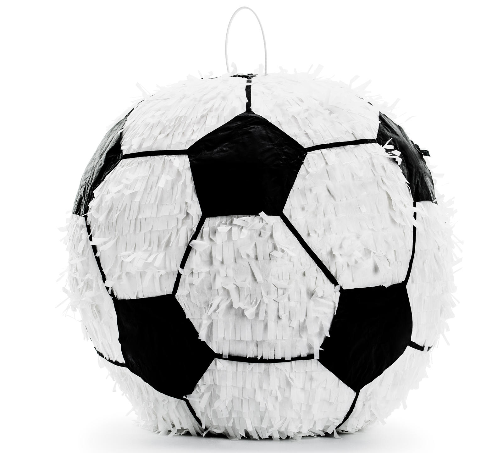 Pallone da calcio matrimoni vuoto Piñata per feste di compleanno per bambini Pallone da calcio 25 x 25 x 25 cm feste ideale da riempire con caramelle e regali Trendario Pignata 