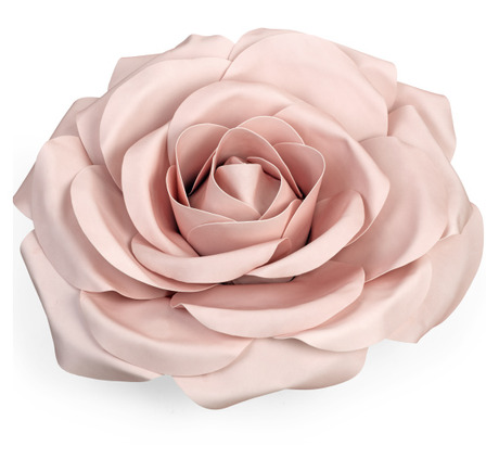 Rosa decorativa in Gommapiuma color Rosa 
