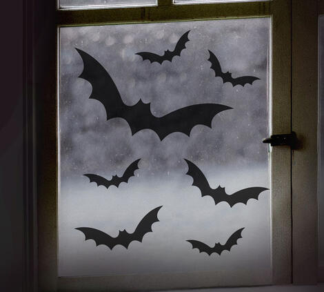 Stickers da Finestra Pipistrelli Halloween  