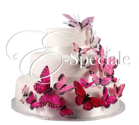 10 decorazioni per torte con farfalle dorate Buon compleanno Decorazioni  per torte in acrilico Decorazioni per feste di nozze con farfalle di  simulazi