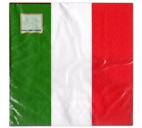 Tovaglioli Bandiera Italia  