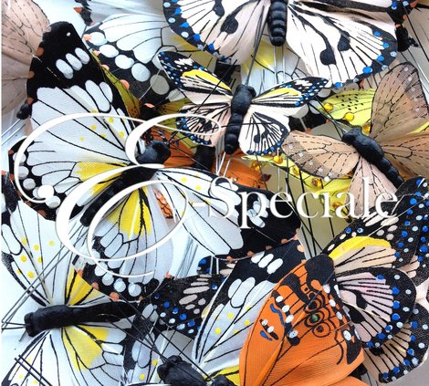 Farfalle Decorative (24pz) <p> <span style="font-size:24px;">Eleganza senza Tempo</span></p><p> Un classico, raffinato e delicato, simboleggia vivacit&agrave;.</p><p> Il colore Avorio si abbina a tutte le tonalit&agrave;.</p>